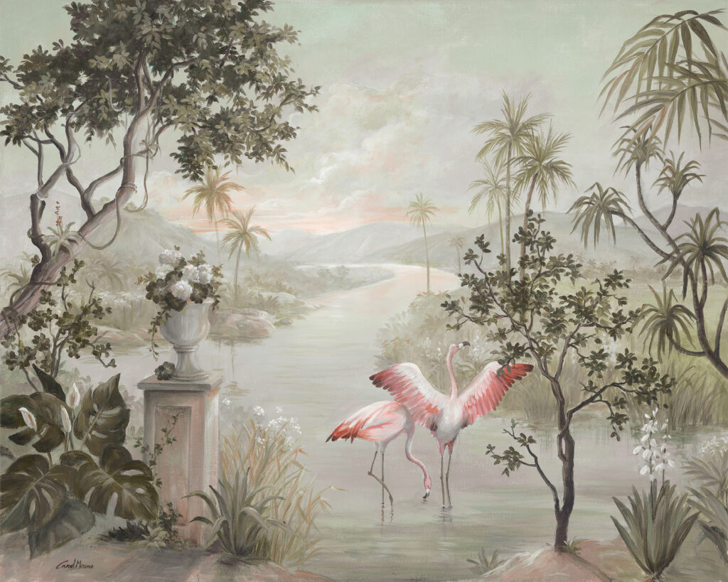 Paisaje con Flamencos Nuevo Mundo